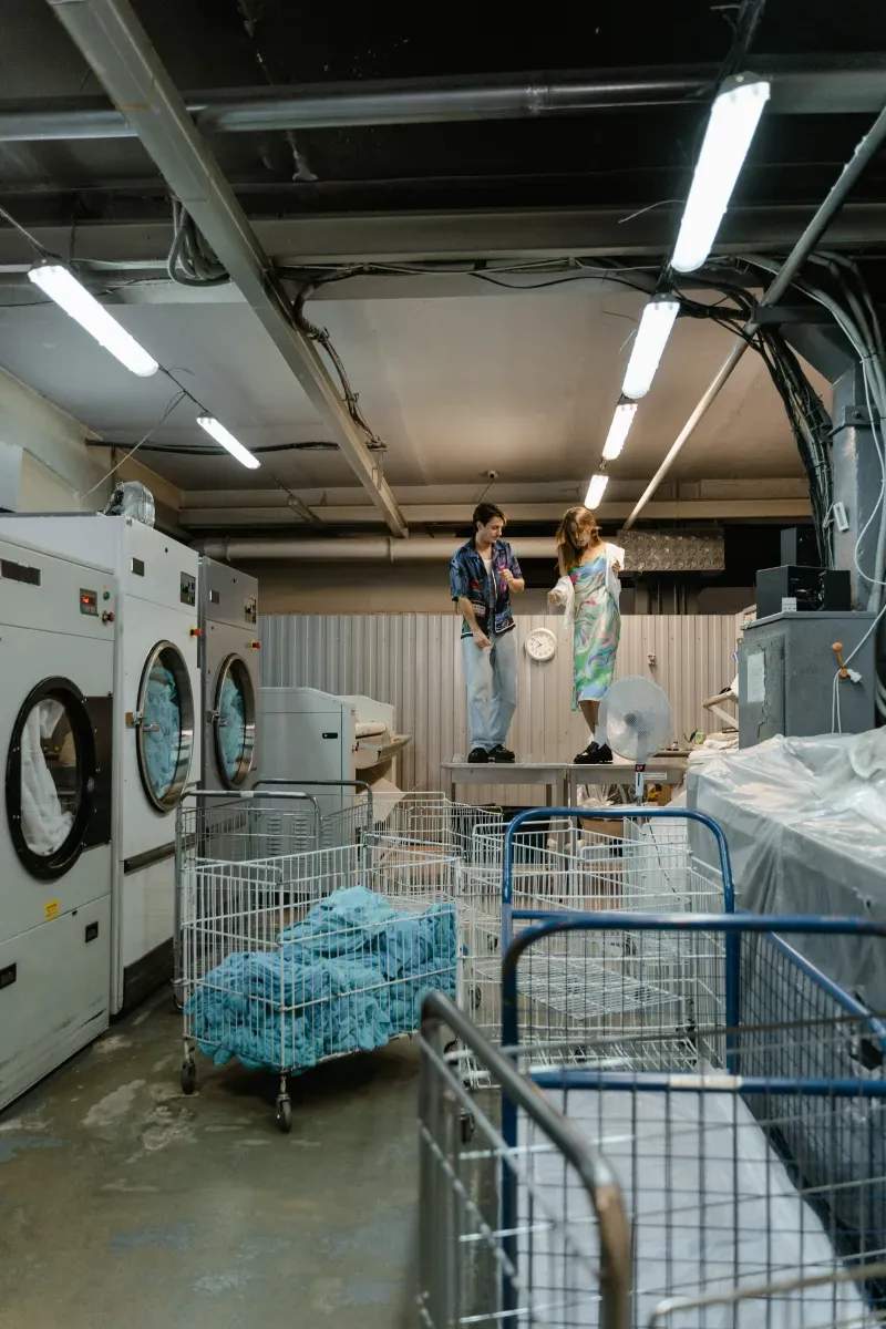 花粉シーズンに役立つ洗濯の工夫と店舗活用術